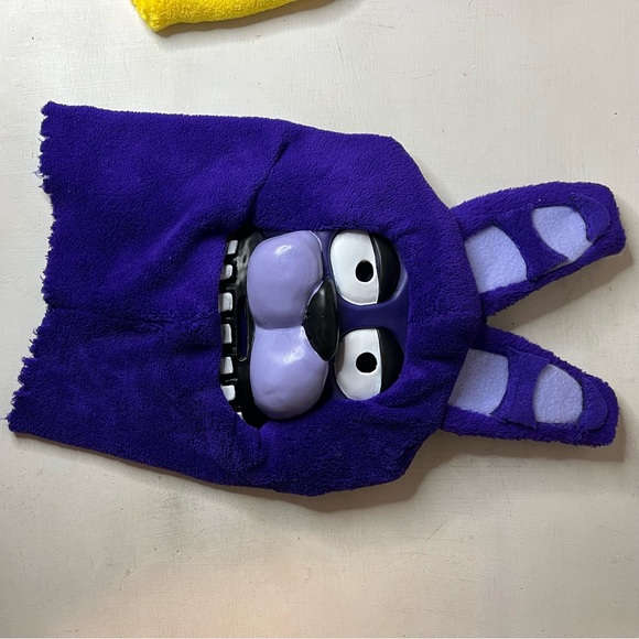 Five Nights At Freddy’s Rubber Mask Set Of 4 2016 Rubies FNAF - Picture 4 of 11